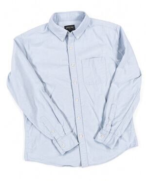 American Eagle Light Blue Oxford Button Down Shirt Men’s M
